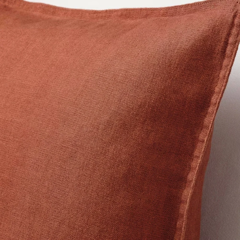 IKEA Rust Orange Throw Pillow NWT